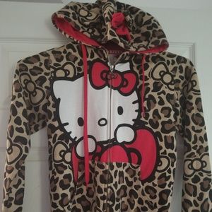 Hello Kitty zip up hoodie